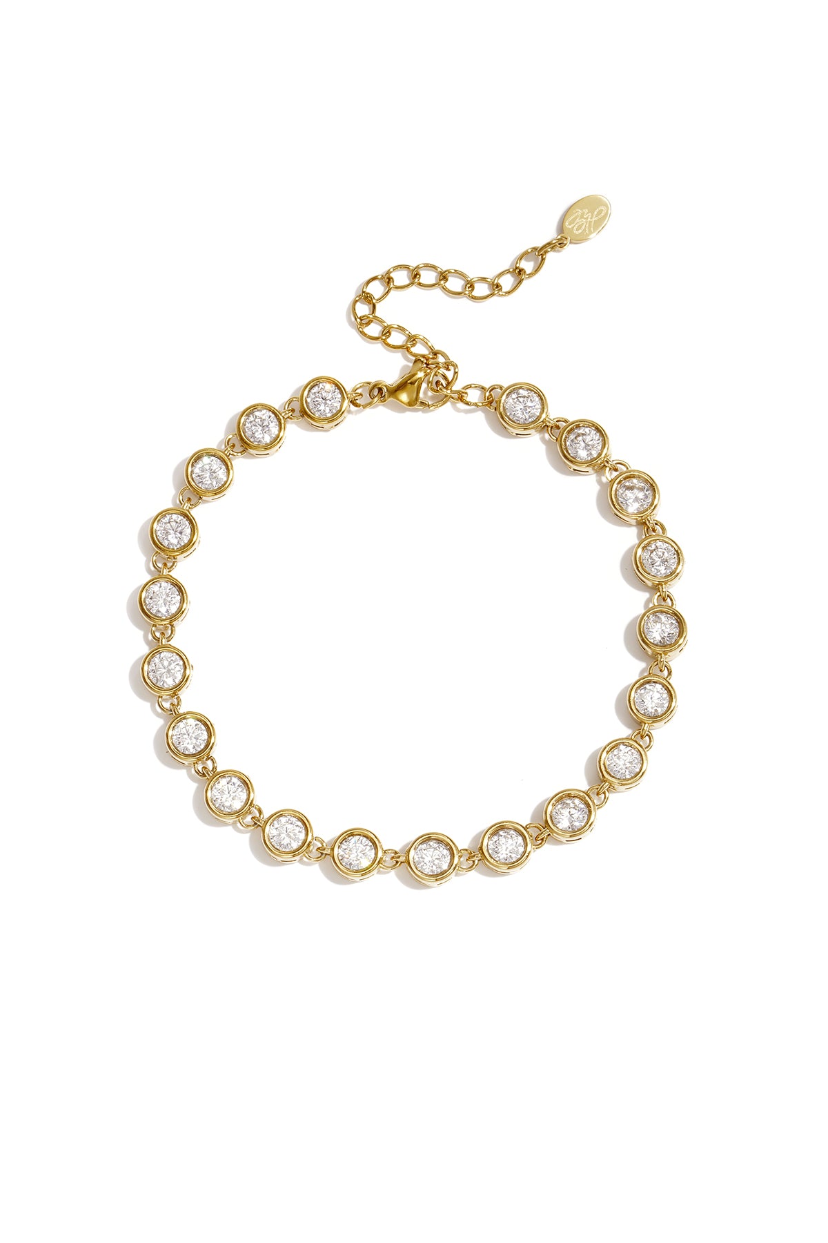 Bracelet en acier inoxydable à maillons ronds, collection Simple Daily, bijoux pour femmes