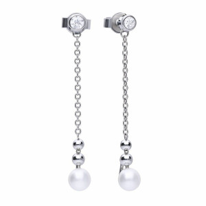 Boucles d'oreilles Diamonfire 6218711111 3 cm