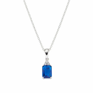 Collier Amen CLBABBBLZ Bleu
