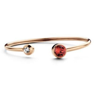 Bracelet CO88 Collection 8CB-90255 Rouge, Or rose
