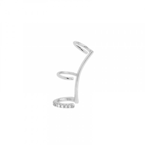 Boucles d'oreilles ornées de diamants