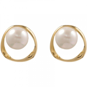 Boucles d'oreilles aiguilles en argent, boucles ovales torsadées
